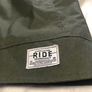 Ride Snowboard Military Wind Breaker
